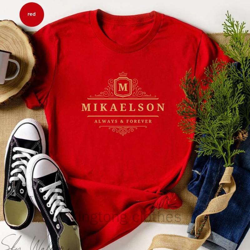 Футболка Щоденники вампіра Сорочка Mikaelson Always and Forever Original Vampires Mystic Falls Tee Сорочки Salvatore Brothers Топ для вболівальників 3XL червоний
Футболка Щоденники вампіра Сорочка Mikaelson Always and Forever Original Vampires Mystic Falls Tee Сорочки Salvatore Brothers Топ для вболівальників 3XL червоний