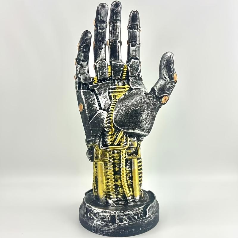 Cyberpunk Mechanical Arm Resin Statue, Desktop Decoration, Perfect Gift for Gamers and Men,Christmas, Anniversary, Thanksgiving, Halloween right hand
Cyberpunk Mechanical Arm Resin Statue, Desktop Decoration, Perfect Gift for Gamers and Men,Christmas, Anniversary, Thanksgiving, Halloween right hand
