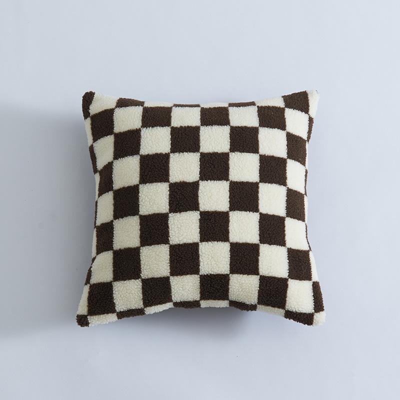 Multi-color Plaid Lambswool Throw Pillow Cover in Various Sizes 30x50cm (without core)
Multi-color Plaid Lambswool Throw Pillow Cover in Various Sizes 30x50cm (without core)