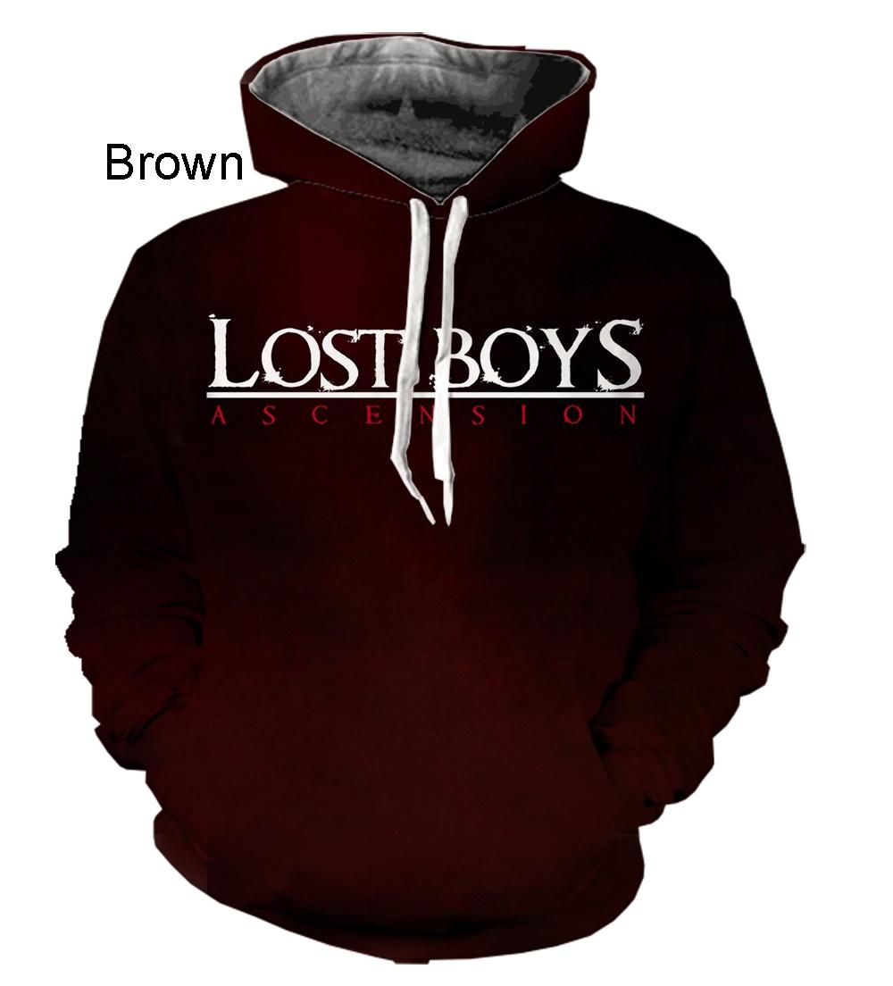 THE Lost Boys Hoodies Толстовка з 3D-принтом для чоловіків/жінок, модна чоловіча/жіноча модна толстовка з капюшоном з капюшоном, дитяча мода Y2K, унісекс, одяг 5XL
THE Lost Boys Hoodies Толстовка з 3D-принтом для чоловіків/жінок, модна чоловіча/жіноча модна толстовка з капюшоном з капюшоном, дитяча мода Y2K, унісекс, одяг 5XL