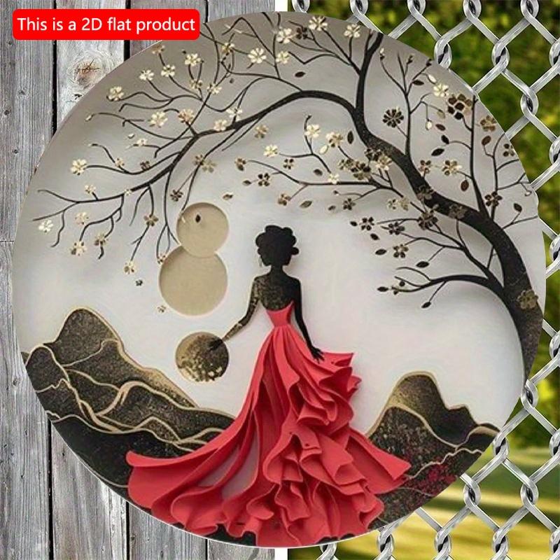 2d Flat 20*20cm, Round Wooden Wall Sign, Anime Girl, Japanese Geisha Decorative, Wooden Wall Decorative, for Party, Wedding Decor. 20*20cm
2d Flat 20*20cm, Round Wooden Wall Sign, Anime Girl, Japanese Geisha Decorative, Wooden Wall Decorative, for Party, Wedding Decor. 20*20cm