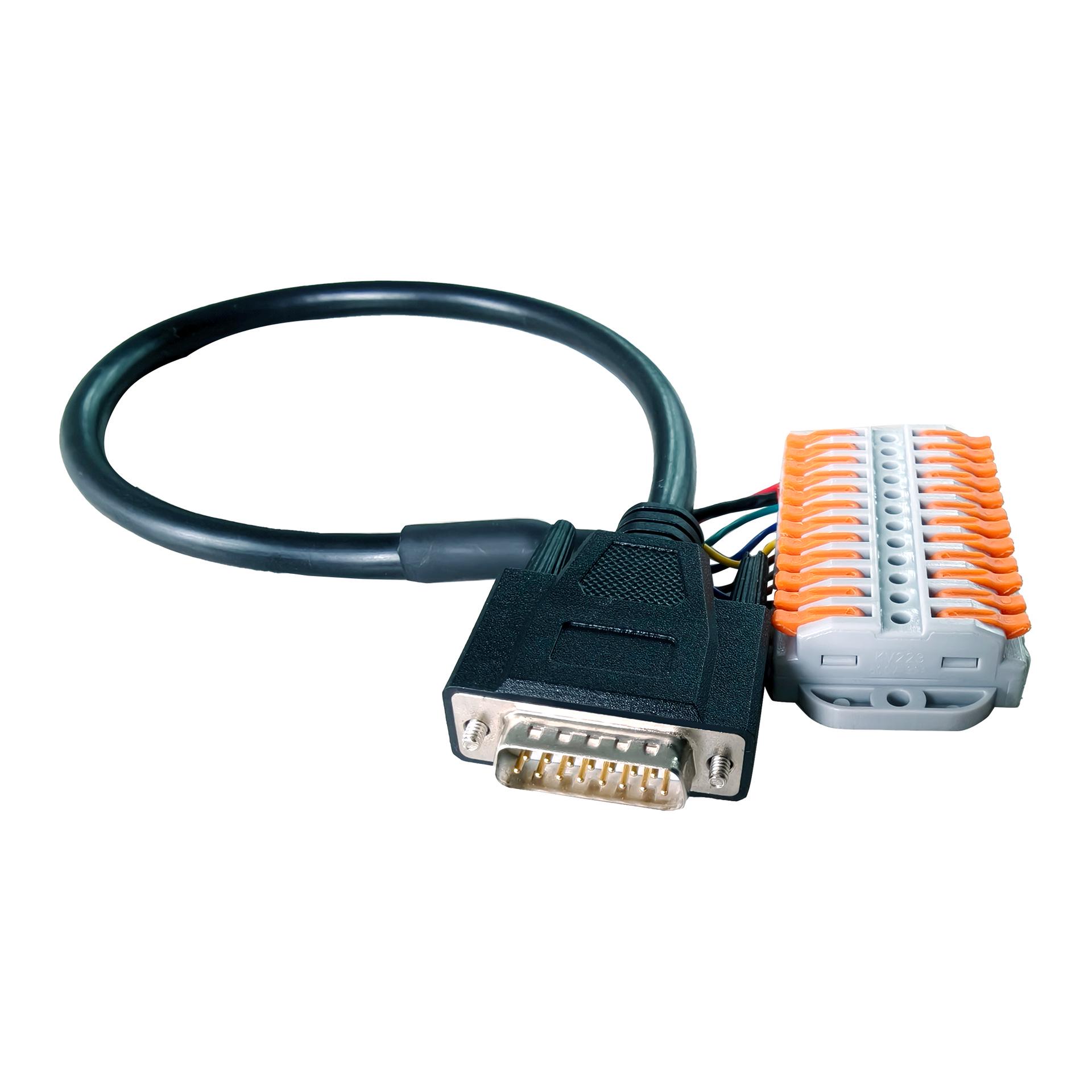 DB15 Male to 12-Pin PCT Automation Control Signal Conversion Cable чорний
DB15 Male to 12-Pin PCT Automation Control Signal Conversion Cable чорний