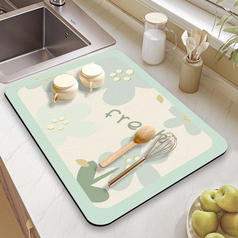 Kitchen Bathroom Drain Mat Kitchen Anti Scald Insulation Mat Household Dry Goods Mat Christmas Washbasin Absorbent Mat (as the picture,20x30cm)
Kitchen Bathroom Drain Mat Kitchen Anti Scald Insulation Mat Household Dry Goods Mat Christmas Washbasin Absorbent Mat (as the picture,20x30cm)