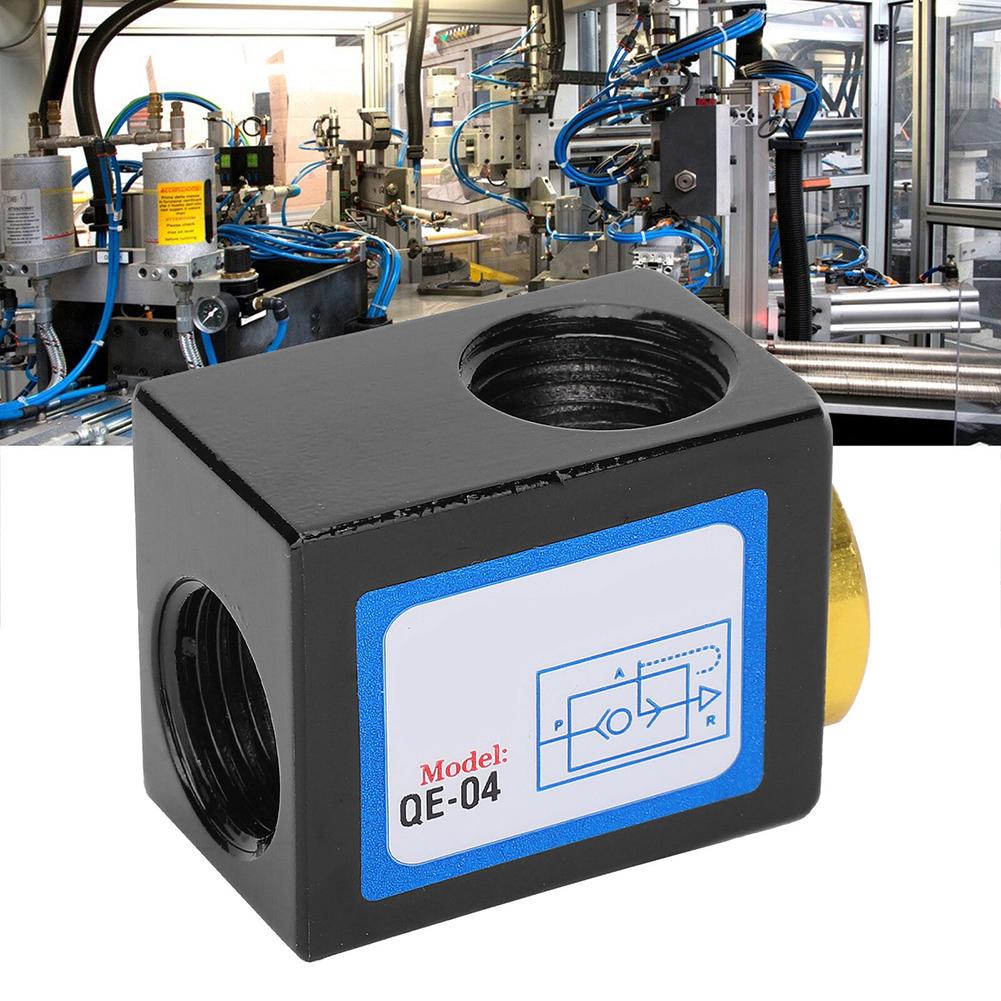 Control Systems Black Pneumatic Control Valve Quick Exhaust Valve For Pneumatic Control Compressor Alloy Valve
Control Systems Black Pneumatic Control Valve Quick Exhaust Valve For Pneumatic Control Compressor Alloy Valve