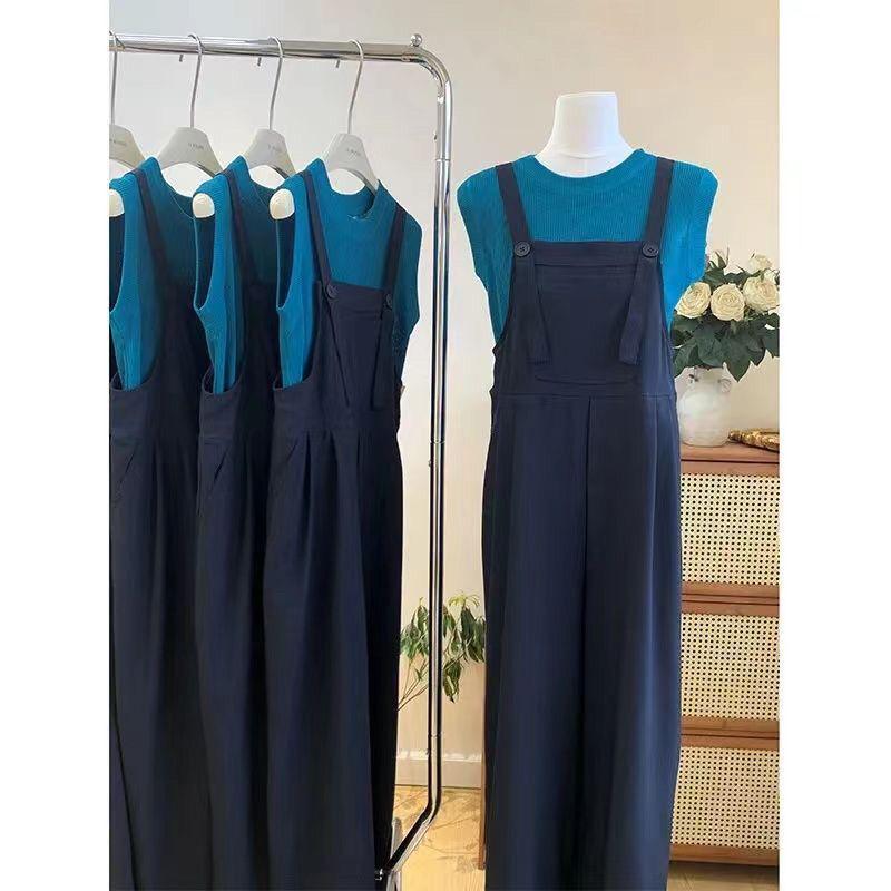 2026 Women s Summer Casual Wide-Leg Overalls, Plus Size Slimming Age-Reducing Pants M 90-100 lbs темно-синий
2026 Women s Summer Casual Wide-Leg Overalls, Plus Size Slimming Age-Reducing Pants M 90-100 lbs темно-синий