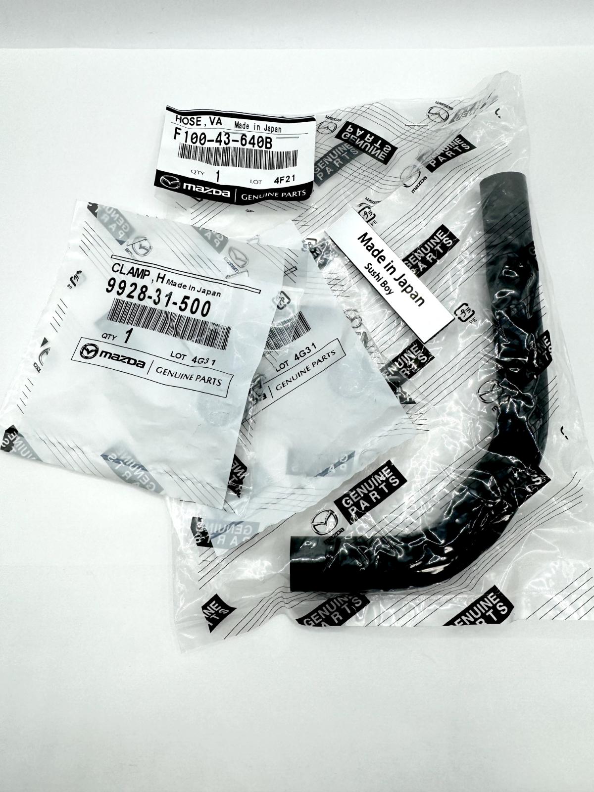 MAZDA RX-7 FD3S Шланг вакуумный F100 F100-43-640B JDM OEM Оригинальные детали F10043640B
MAZDA RX-7 FD3S Шланг вакуумный F100 F100-43-640B JDM OEM Оригинальные детали F10043640B