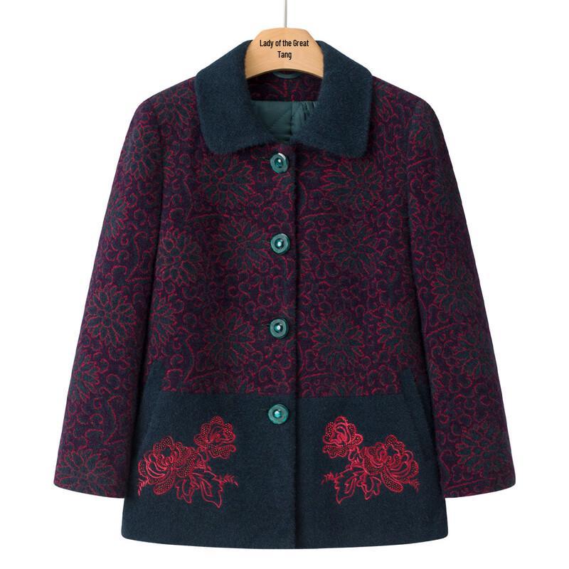 Datang Furen Women s Casual Wool Blend Lapel Coat 3XL
Datang Furen Women s Casual Wool Blend Lapel Coat 3XL