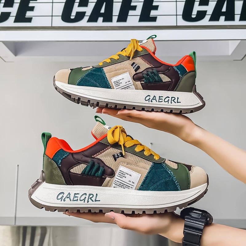 2025 New Men s Casual Shoes Mesh Surface Breathable Running Shoes Trend Fashion Shoes Every Day Wear Outdoor Street Men s Shoes 41 зелений
2025 New Men s Casual Shoes Mesh Surface Breathable Running Shoes Trend Fashion Shoes Every Day Wear Outdoor Street Men s Shoes 41 зелений