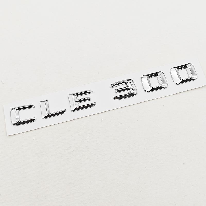 3D ABS Car Letters Logo Emblem Badge Sticker for Mercedes Benz CLE300 CLE450 Rear Trunk Auto Model Accessories
3D ABS Car Letters Logo Emblem Badge Sticker for Mercedes Benz CLE300 CLE450 Rear Trunk Auto Model Accessories