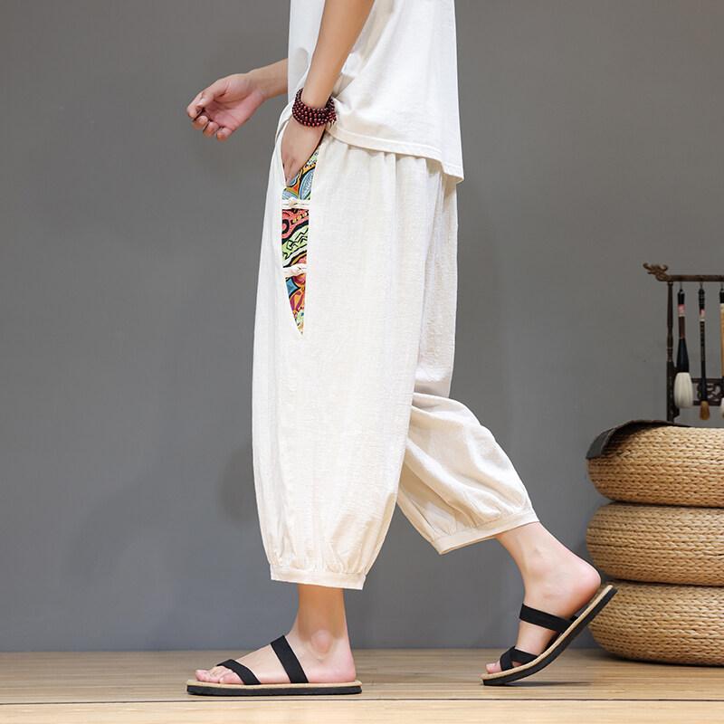 2025 Summer Men Casual Print Pants Men Chinese Style Patchwork Harem Pants Male Streewear Wide Leg Pants Male Vintage Trousers 4XL білий
2025 Summer Men Casual Print Pants Men Chinese Style Patchwork Harem Pants Male Streewear Wide Leg Pants Male Vintage Trousers 4XL білий
