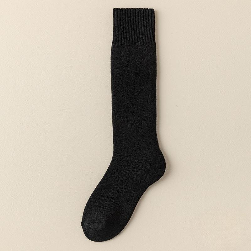 Super Thick Wool Socks for The Elderly, with Added Fleece and Thickening for Warmth and Cold Resistance in Autumn and Winter 1 pair чорний
Super Thick Wool Socks for The Elderly, with Added Fleece and Thickening for Warmth and Cold Resistance in Autumn and Winter 1 pair чорний