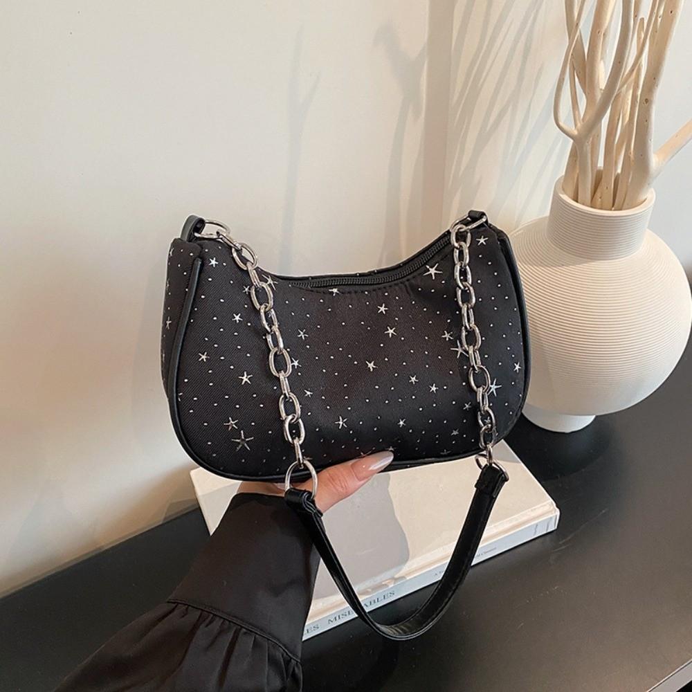 Fashion Lightweight Shoulder Bag Large Capacity with Chain Crossbody Purse Women Handbag чёрный
Fashion Lightweight Shoulder Bag Large Capacity with Chain Crossbody Purse Women Handbag чёрный