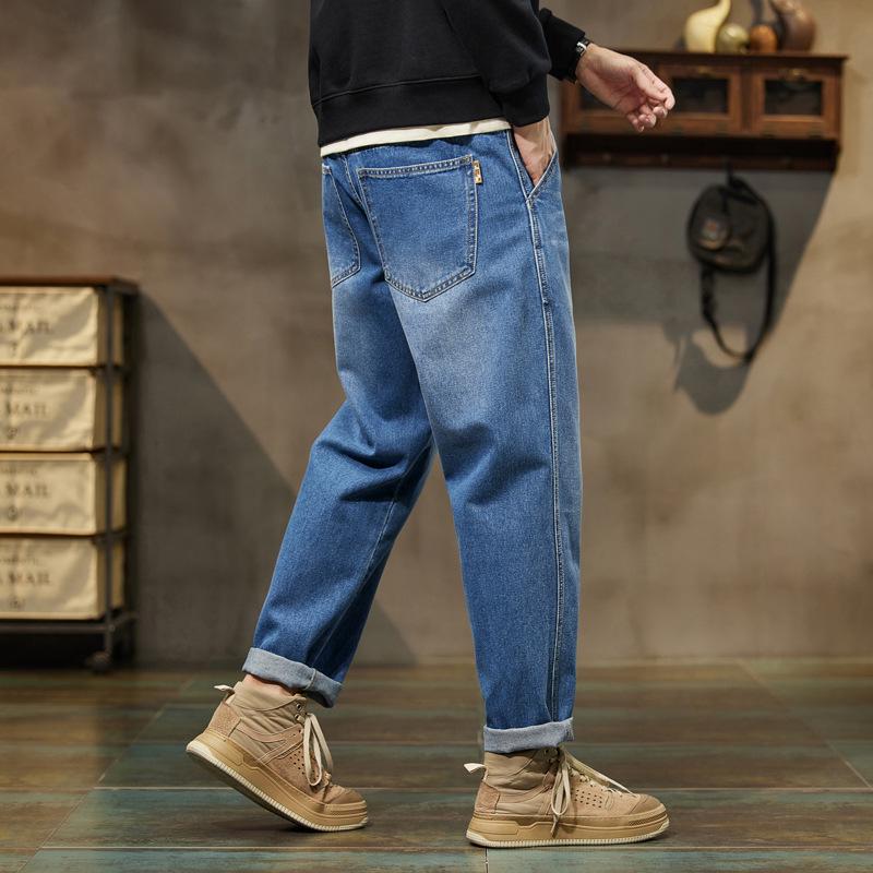 Мужские классические ретро-джинсы свободного кроя Street 34 (160 lbs)
Мужские классические ретро-джинсы свободного кроя Street 34 (160 lbs)