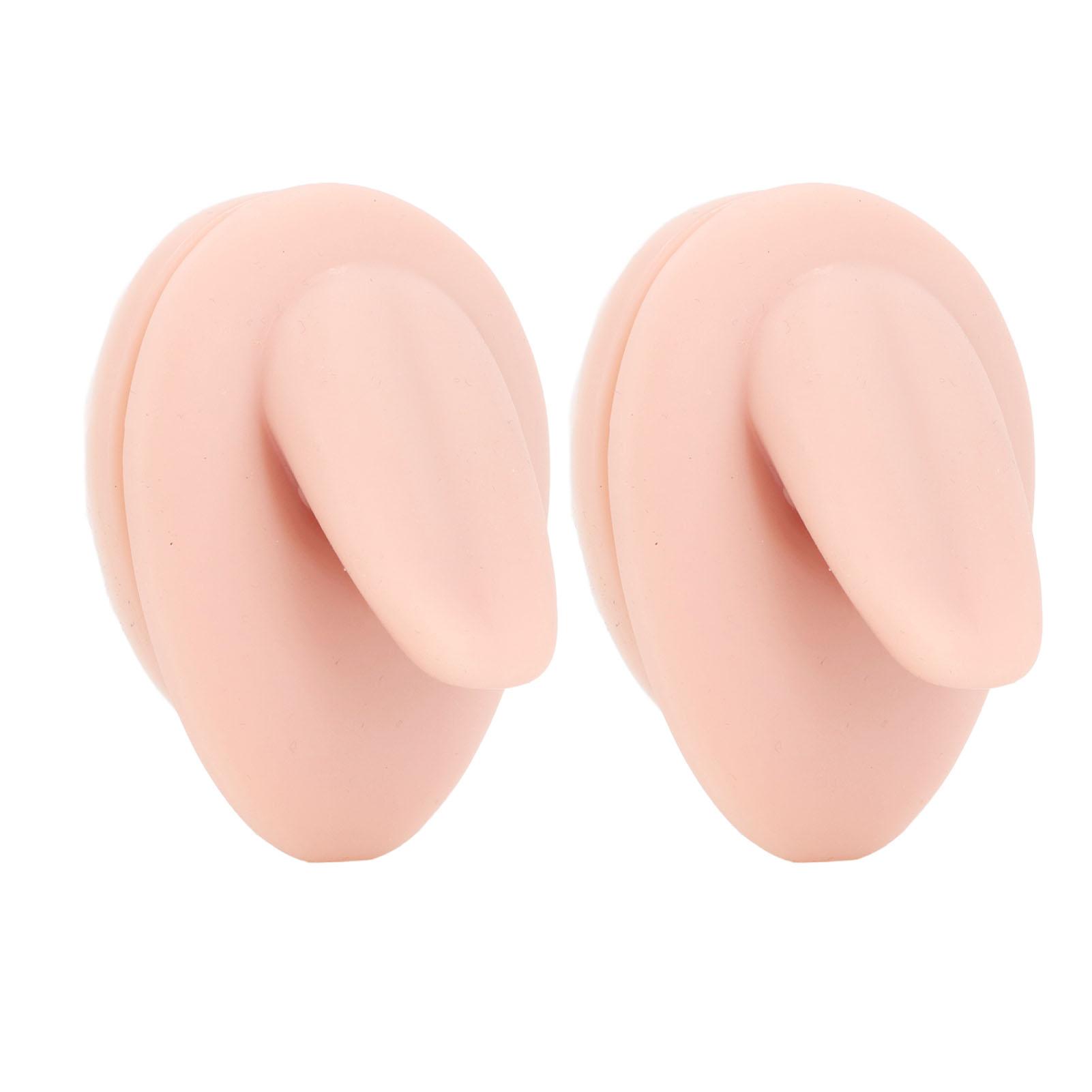 2pcs Silicone Tongue Model Lifelike Soft Human Tongue Model for Piercing Practice Display
2pcs Silicone Tongue Model Lifelike Soft Human Tongue Model for Piercing Practice Display