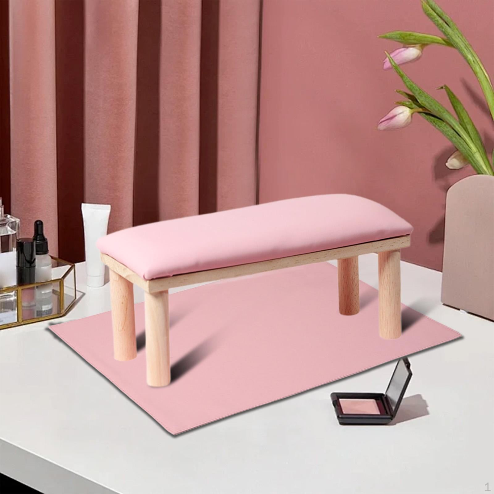 Подлокотник для маникюра Подставка для рук из дерева Подлокотник для маникюрного салона розовый
Подлокотник для маникюра Подставка для рук из дерева Подлокотник для маникюрного салона розовый