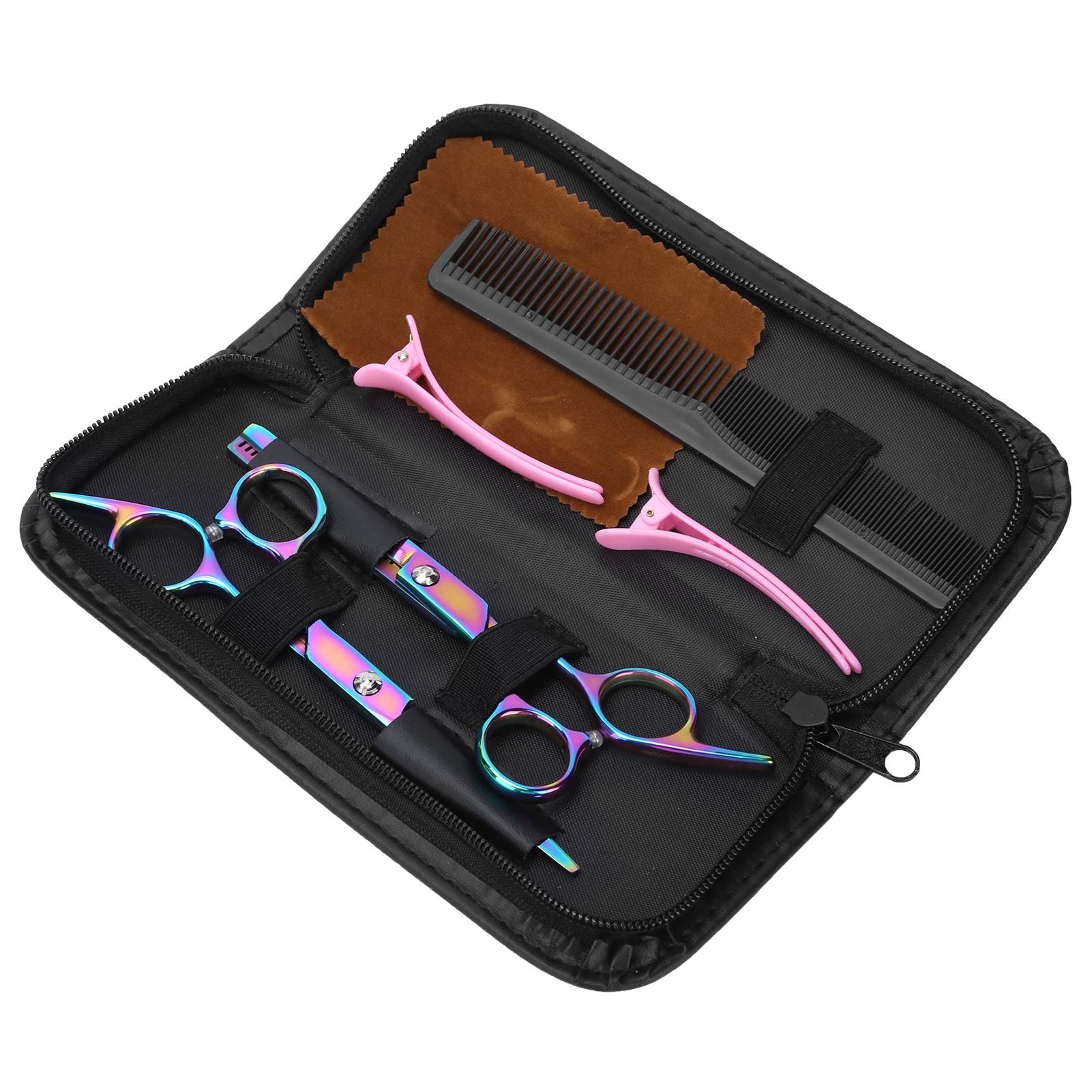 Professional Hairdressing Tool Set Salon Haircut Scissors Combs Clips Styling Tool Kit
Professional Hairdressing Tool Set Salon Haircut Scissors Combs Clips Styling Tool Kit
