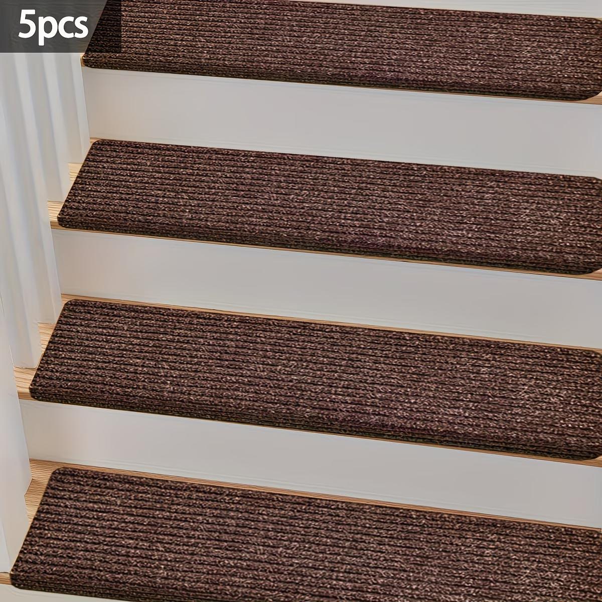 5pcs Stair Tread Carpet Mats Self-adhesive Floor Mats Door Mats Step Staircase Non Slip Pads Protection Cover Pads Home Decor 5pcs коричневий
5pcs Stair Tread Carpet Mats Self-adhesive Floor Mats Door Mats Step Staircase Non Slip Pads Protection Cover Pads Home Decor 5pcs коричневий