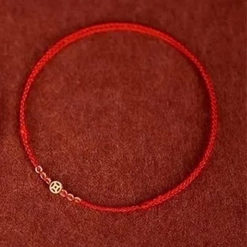 Red String Lucky Bracelet Set with Gold Coin Charm – Hand-Woven Adjustable Protection Bracelets for Couple, Minimalist Feng Shui Jewelry Gift червоний
Red String Lucky Bracelet Set with Gold Coin Charm – Hand-Woven Adjustable Protection Bracelets for Couple, Minimalist Feng Shui Jewelry Gift червоний