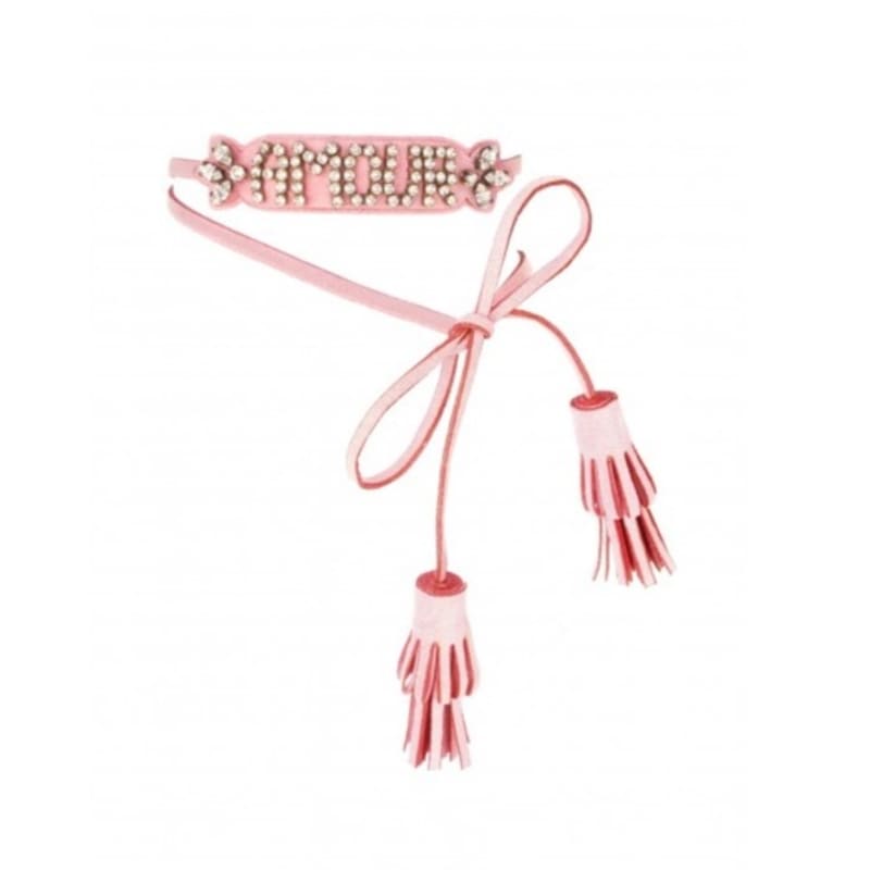 shourouk Blabla Alcantara Bracelet - AMOUR Rose pink
shourouk Blabla Alcantara Bracelet - AMOUR Rose pink