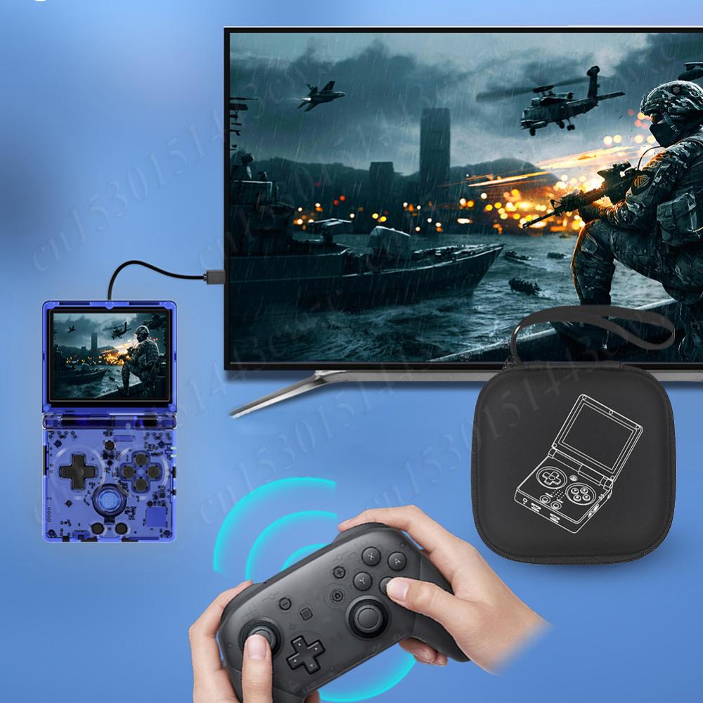 Game Console Storage Bag for ANBERNIC RG35XXSP Retro Game Console Protective Case Shockproof Portable Organizer Bag with Handle
Game Console Storage Bag for ANBERNIC RG35XXSP Retro Game Console Protective Case Shockproof Portable Organizer Bag with Handle
