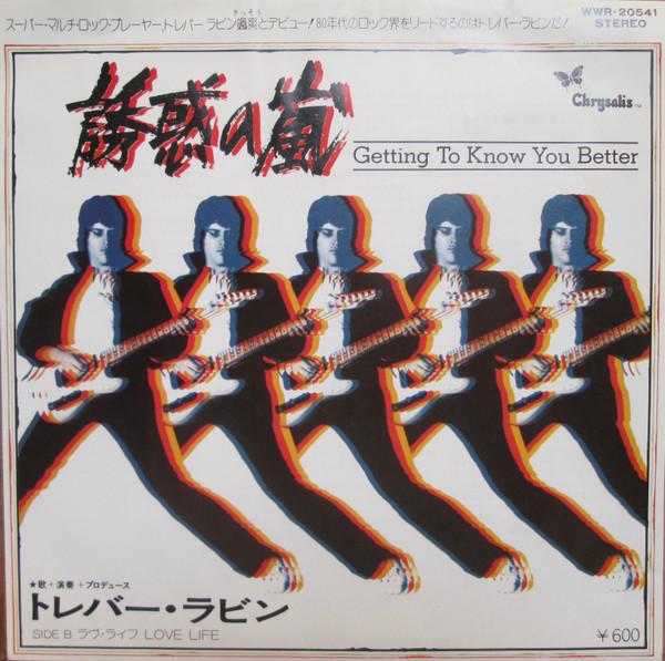 7-дюймовая пластинка TREVOR RABIN - Getting To Know You Better / Love L WWR20541PROMO CHRYSALIS 1978 Япония Рок
7-дюймовая пластинка TREVOR RABIN - Getting To Know You Better / Love L WWR20541PROMO CHRYSALIS 1978 Япония Рок