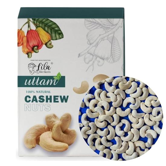 LDF UTTAM Cashews 250 Grams | Natural and Unsalted Whole Cashew | Premium Kaju Ideal for Dieting, Snacking, Cooking, and Baking 250GM
LDF UTTAM Cashews 250 Grams | Natural and Unsalted Whole Cashew | Premium Kaju Ideal for Dieting, Snacking, Cooking, and Baking 250GM