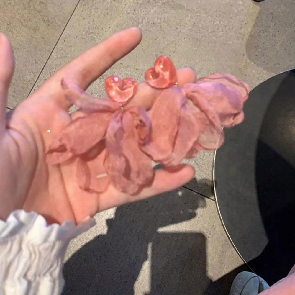 Серьги в форме сердца с гиперболой и цветком, однотонные серьги с цветочным принтом, нежные серьги с сладкими лепестками
Серьги в форме сердца с гиперболой и цветком, однотонные серьги с цветочным принтом, нежные серьги с сладкими лепестками