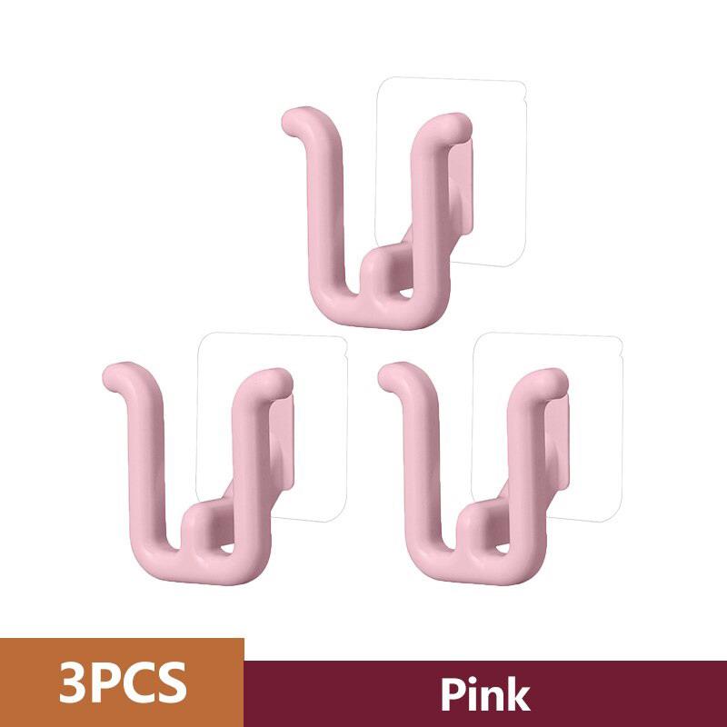 3 шт. Полка для тапочек в ванной, самоклеящаяся, без перфорации, настенная, цельная, экономящая место, полка для обуви, подвесная для ванной