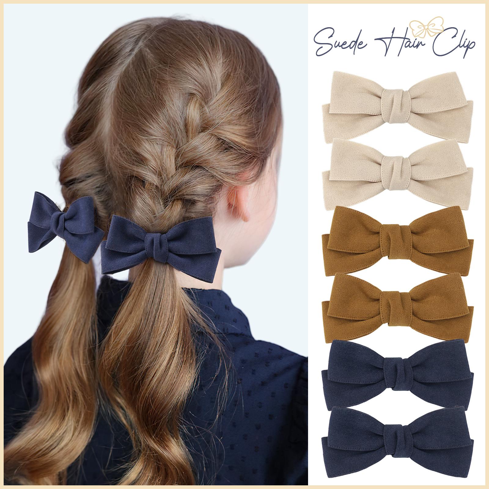 8Pcs/set New Fashion Autumn Winter 4Inch Bow Flocking Hair Clips for Women Girl Hair Accessories Headwear
8Pcs/set New Fashion Autumn Winter 4Inch Bow Flocking Hair Clips for Women Girl Hair Accessories Headwear