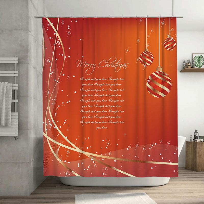 Tu Festive Christmas Shower Curtain Holiday Bathroom Decor Waterproof Merry Xmas Backdrop Santa Claus Design Holiday Home Festiv W60H190(CM)-1 Pcs
Tu Festive Christmas Shower Curtain Holiday Bathroom Decor Waterproof Merry Xmas Backdrop Santa Claus Design Holiday Home Festiv W60H190(CM)-1 Pcs