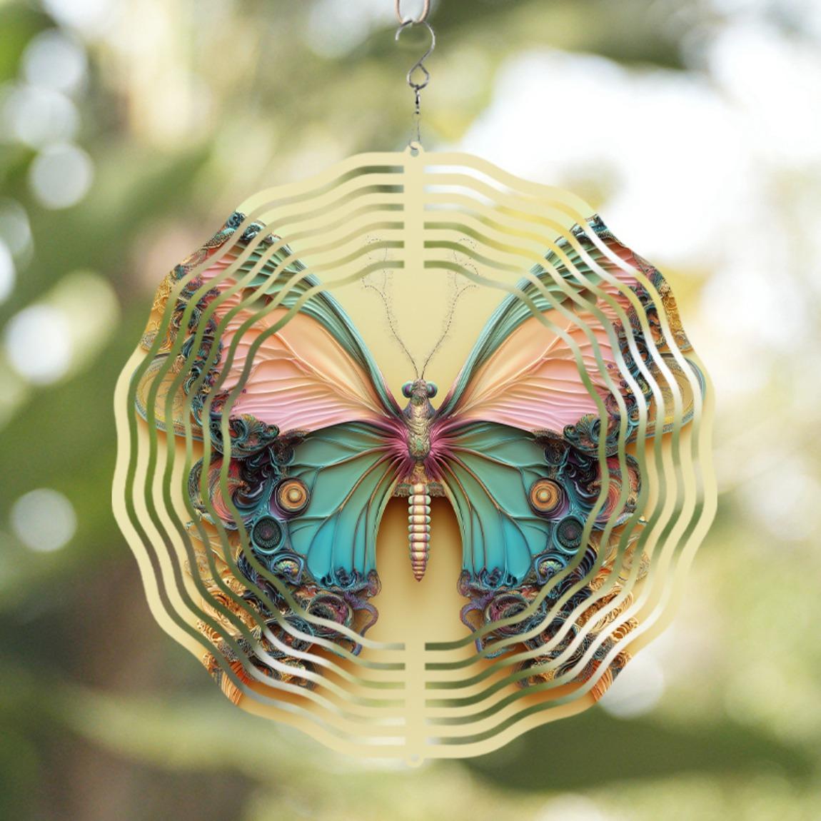 10 Inch Wind Chime with 360 Degree Rotating Hook No Battery Needed for Outdoor Garden Decor Spring Summer Gift for Family Friends
10 Inch Wind Chime with 360 Degree Rotating Hook No Battery Needed for Outdoor Garden Decor Spring Summer Gift for Family Friends