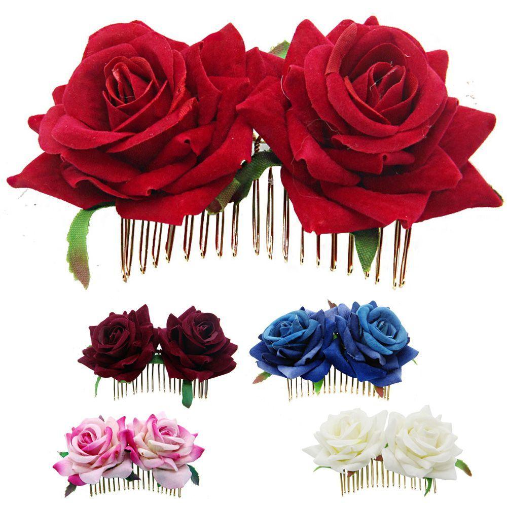 Handmade Red Rose Hairpin Bridal Flower Hair Comb Wedding Accessories Bridesmaid Hair Jewelry білий
Handmade Red Rose Hairpin Bridal Flower Hair Comb Wedding Accessories Bridesmaid Hair Jewelry білий