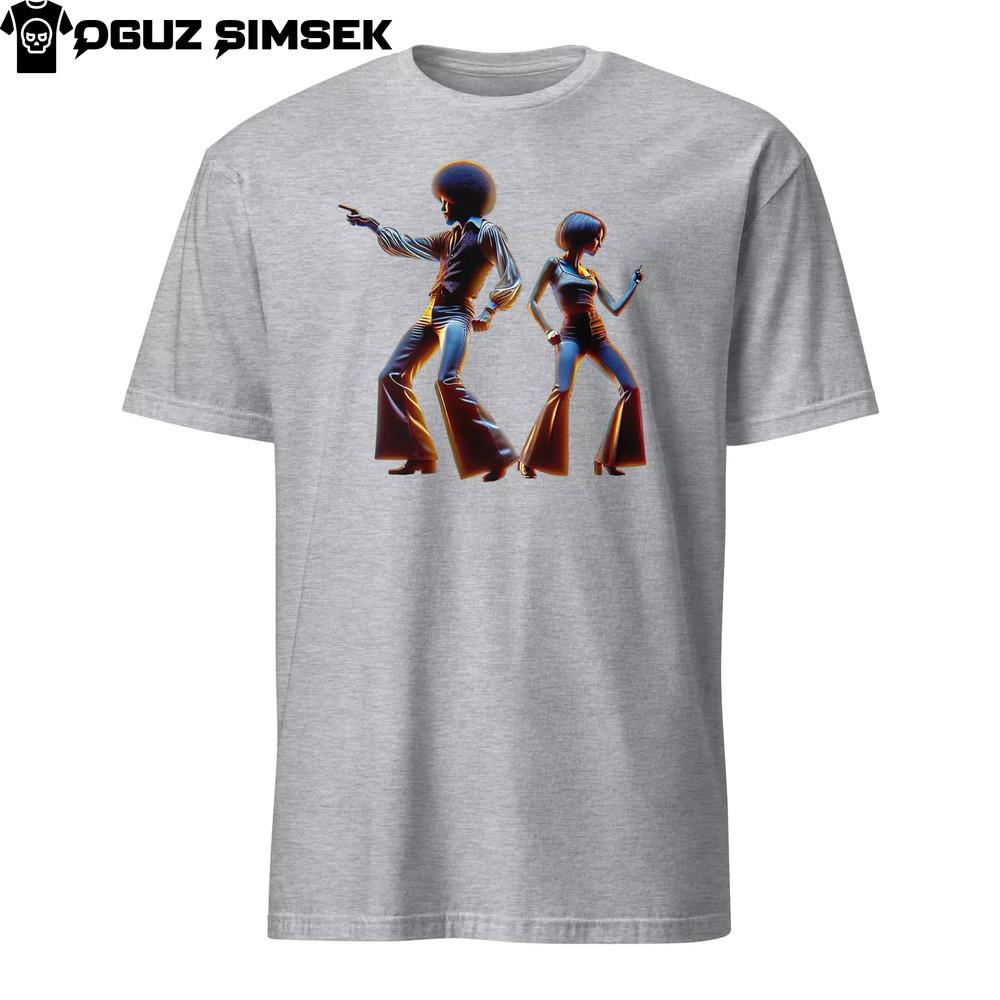 Клевая футболка в стиле диско-фанк 70-х, афро, ретро, атмосфера танцевальной вечеринки, унисекс S
Клевая футболка в стиле диско-фанк 70-х, афро, ретро, атмосфера танцевальной вечеринки, унисекс S