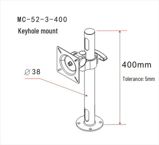 MC-006 Industrial All-in-One Anti-Loosening Monitor and Keyboard Stand Tray
MC-006 Industrial All-in-One Anti-Loosening Monitor and Keyboard Stand Tray