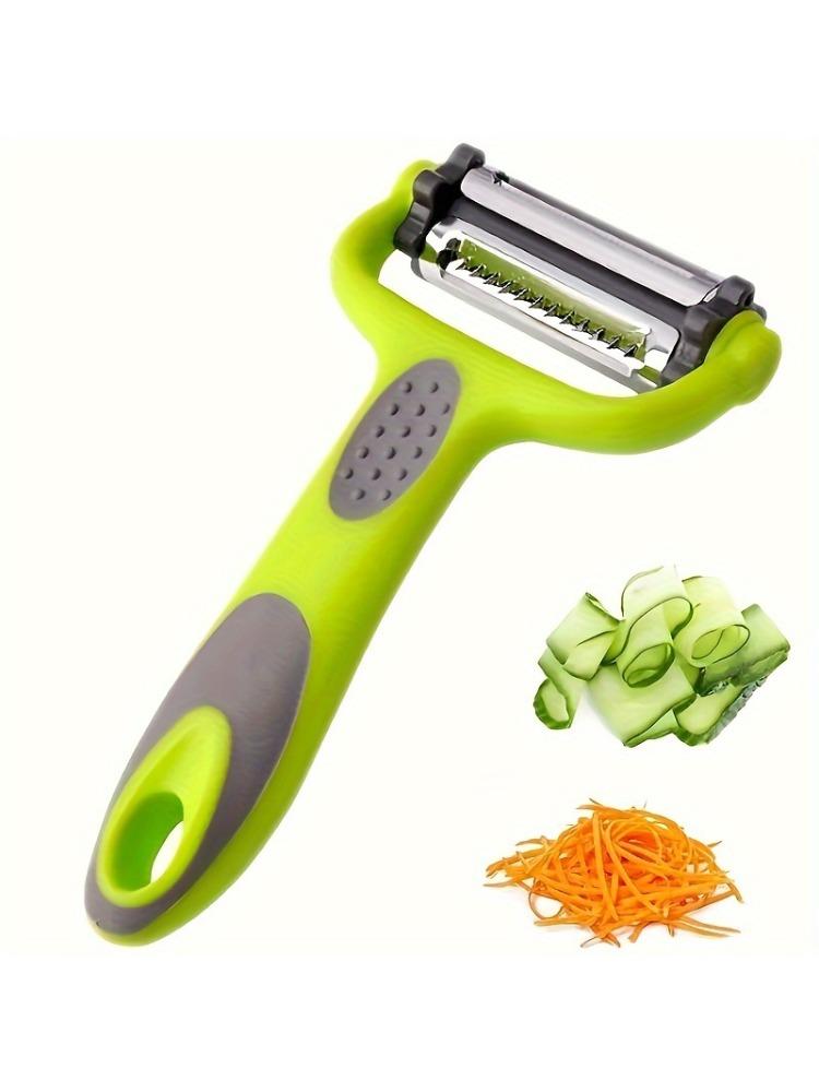 3-in-1 Multifunctional Fruit Vegetable Peeler Grater, Stainless Steel Potato Peeler, Portable Kitchen Vegetable Cutter Tool зелёный
3-in-1 Multifunctional Fruit Vegetable Peeler Grater, Stainless Steel Potato Peeler, Portable Kitchen Vegetable Cutter Tool зелёный
