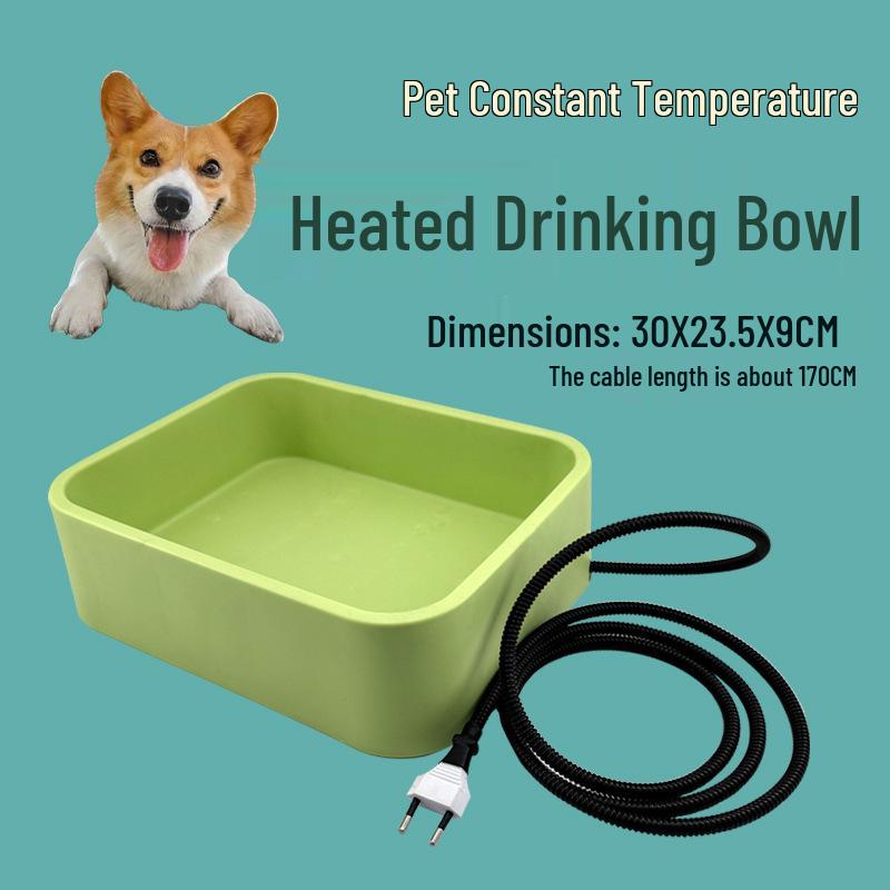 Silent Cat and Dog Heated Water Bowl - High-Quality, Constant Temperature, Multifunctional Rectangular Design
Silent Cat and Dog Heated Water Bowl - High-Quality, Constant Temperature, Multifunctional Rectangular Design