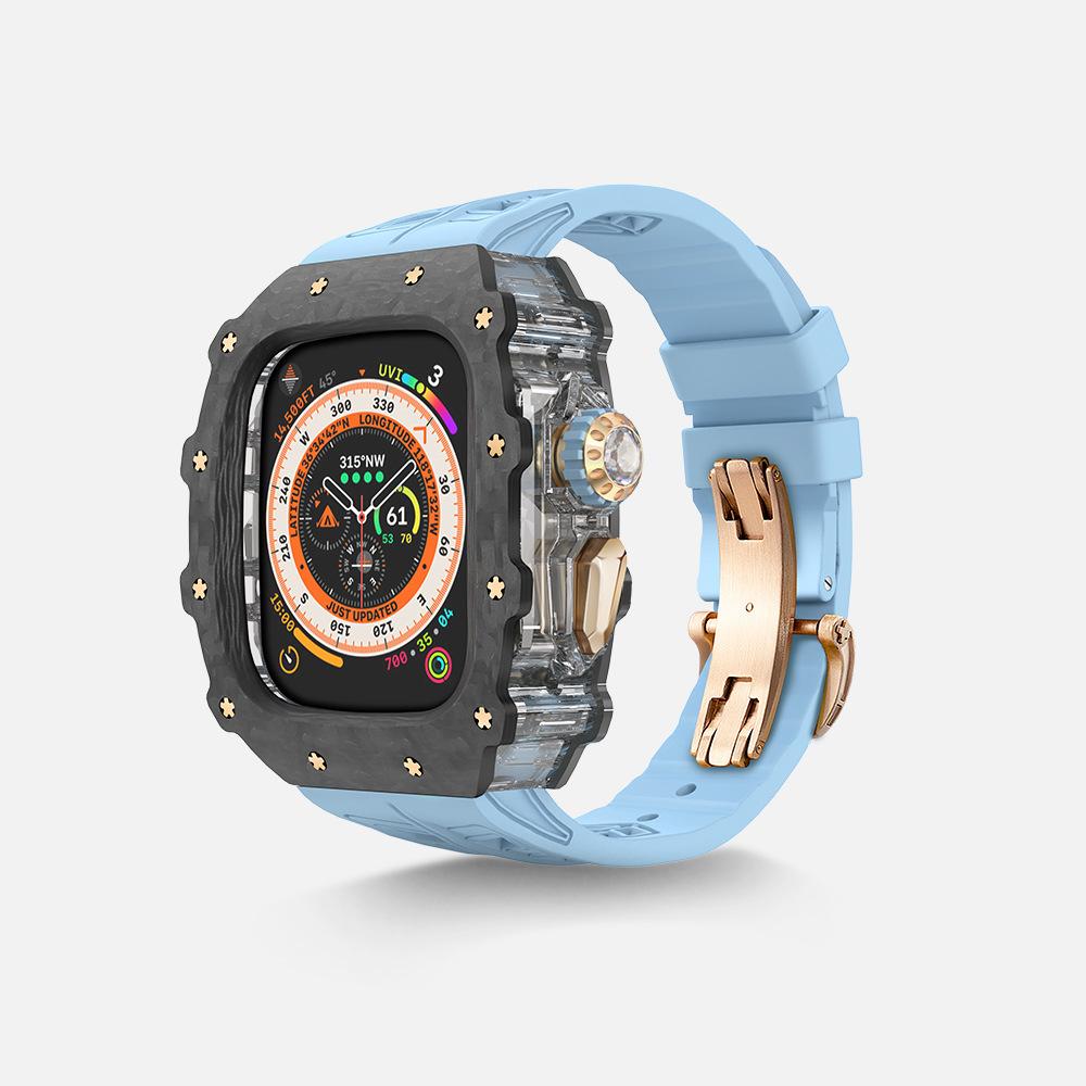 Чохол з вуглецевого волокна Ремінець з фторкаучуку для Apple Watch Series 49мм 10 46мм Комплект для модернізації IWatch для IWatch 10 46MM Ударостійкий 45mm
Чохол з вуглецевого волокна Ремінець з фторкаучуку для Apple Watch Series 49мм 10 46мм Комплект для модернізації IWatch для IWatch 10 46MM Ударостійкий 45mm