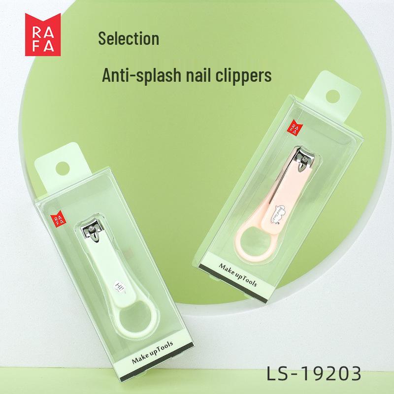 Rafa Stainless Steel Anti-Splash Nail Clippers - Sharp, Flat Design for Home Manicure (Model 19203)
Rafa Stainless Steel Anti-Splash Nail Clippers - Sharp, Flat Design for Home Manicure (Model 19203)