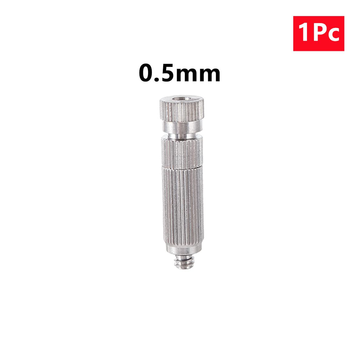 Orifice 0.1-0.5mm 3/16 Male Thread Interface High Pressure Misting Nozzle 5-Type Sprayer Joint Anti Drip Fogging Sprayer 1/10Pcs
Orifice 0.1-0.5mm 3/16 Male Thread Interface High Pressure Misting Nozzle 5-Type Sprayer Joint Anti Drip Fogging Sprayer 1/10Pcs