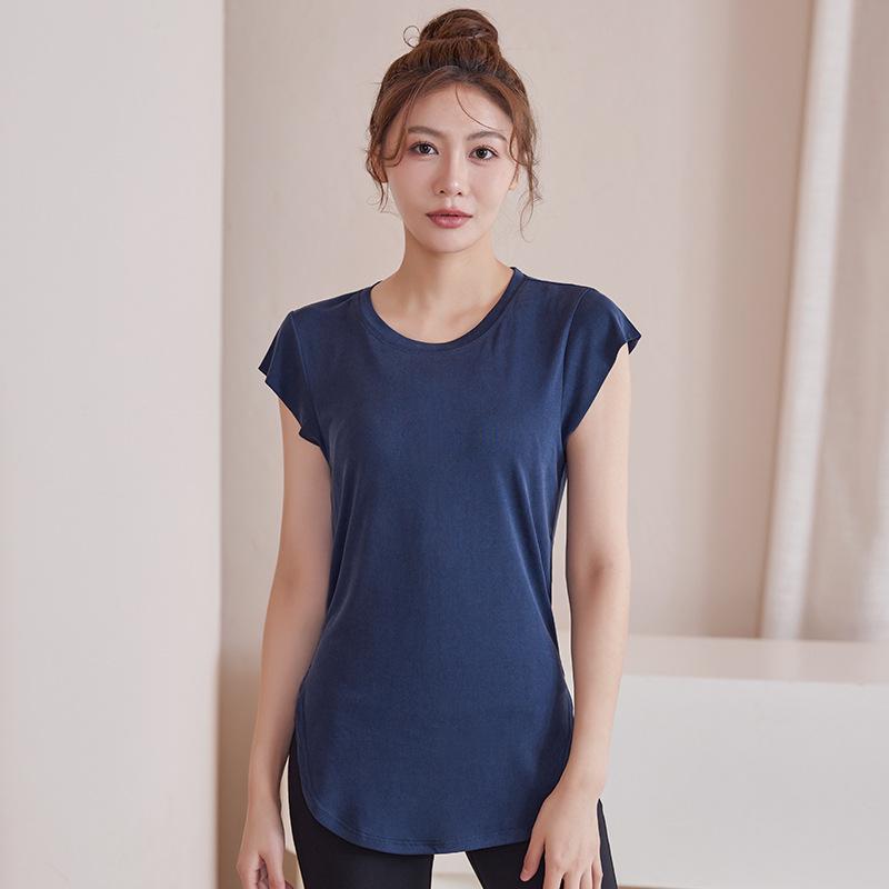 Women s Slimming Yoga Vest with Flattering Curved Hem, Breathable Sporty T-Shirt, Short Sleeve Summer Fitness Top 3XL королівський синій колір
Women s Slimming Yoga Vest with Flattering Curved Hem, Breathable Sporty T-Shirt, Short Sleeve Summer Fitness Top 3XL королівський синій колір