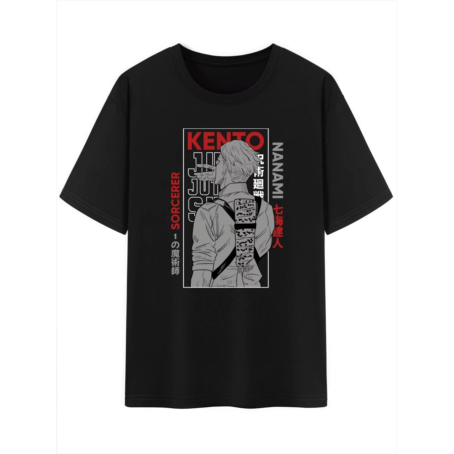 Unisex Anime Character Pattern Cotton TShirtJJK Jujutsu Kaisen Character Impression Short Sleeve Tee Shirt XXXXXL чорний
Unisex Anime Character Pattern Cotton TShirtJJK Jujutsu Kaisen Character Impression Short Sleeve Tee Shirt XXXXXL чорний