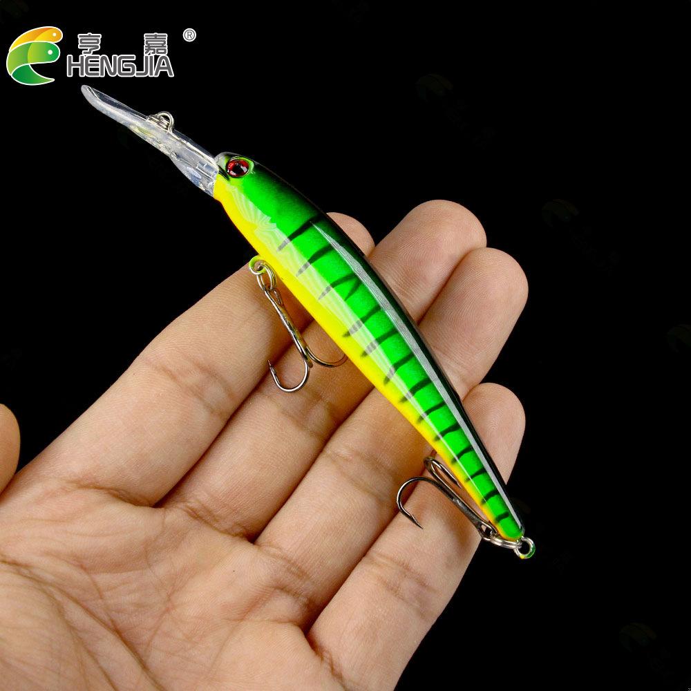 12.5cm11g6No. Hook Long Cast Slow Sinking Minnow Bionic Bait Freshwater Saltwater Universal Topmouth Culter Bass Lure 12.5cm-11g
12.5cm11g6No. Hook Long Cast Slow Sinking Minnow Bionic Bait Freshwater Saltwater Universal Topmouth Culter Bass Lure 12.5cm-11g