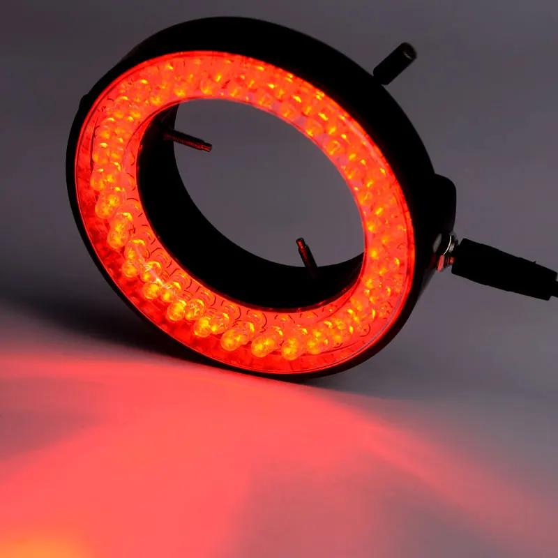 60 LED Ring Light Adjustable Brightness Illuminator Lamp for Stereo Microscope LED Light microscope camera light source червоний
60 LED Ring Light Adjustable Brightness Illuminator Lamp for Stereo Microscope LED Light microscope camera light source червоний