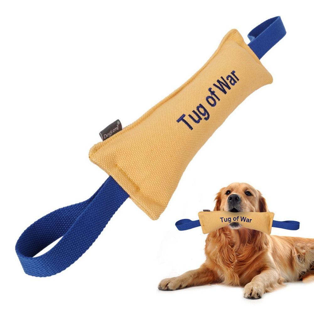 Nylon Handle Pet Tug-Of-War Toy Cotton Canvas Dog Squeaky Toy Relieve Boredom жёлтый
Nylon Handle Pet Tug-Of-War Toy Cotton Canvas Dog Squeaky Toy Relieve Boredom жёлтый