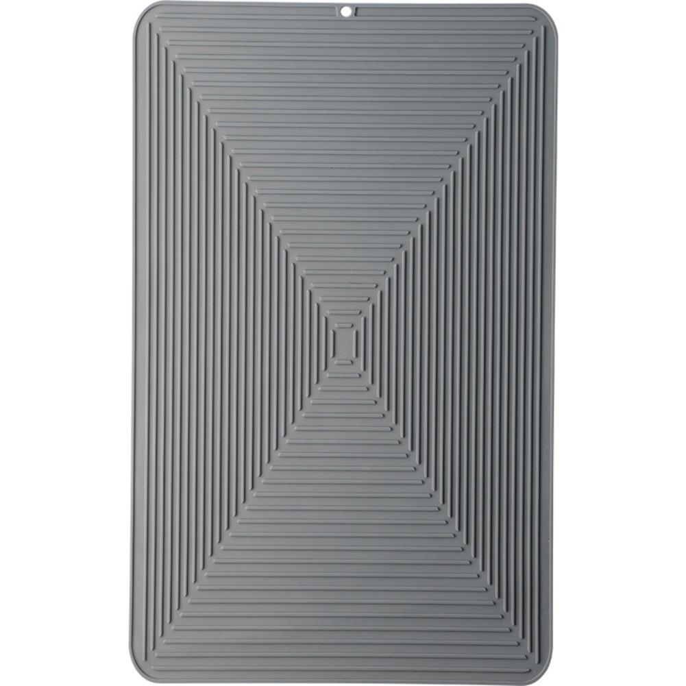 Silicone square drain pad for kitchen use with anti scald protection and slip resistant to keep For countertops dry сірий колір
Silicone square drain pad for kitchen use with anti scald protection and slip resistant to keep For countertops dry сірий колір