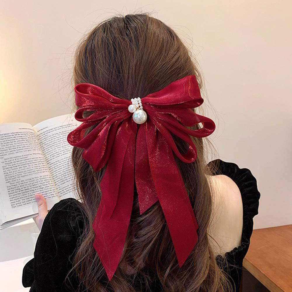 Streamer Pearl Girl Gifts Hair Accessories Bow Spring Clip Korean Style Hairpin Snap Hair Clip чёрный
Streamer Pearl Girl Gifts Hair Accessories Bow Spring Clip Korean Style Hairpin Snap Hair Clip чёрный
