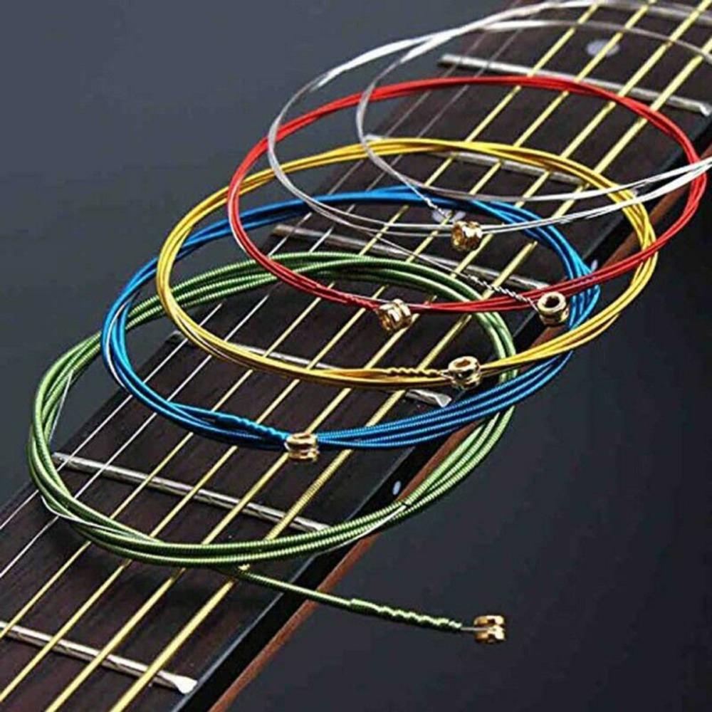 Rainbow Colorful Guitar Steel Strings Brass Folk Guitar Strings Acoustic Guitar Strings Musician жовтий
Rainbow Colorful Guitar Steel Strings Brass Folk Guitar Strings Acoustic Guitar Strings Musician жовтий
