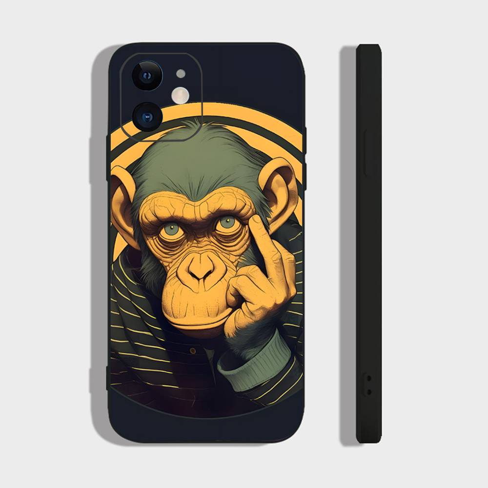 M-Monkey Phone Case For IPhone 17 Air 16 15 14 13 Pro Max 11 12 Black Silicone Cover IPHONE 13PROMAX
M-Monkey Phone Case For IPhone 17 Air 16 15 14 13 Pro Max 11 12 Black Silicone Cover IPHONE 13PROMAX