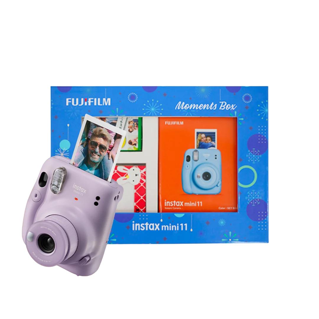 Набор с мини-камерой 11: цвет Сиренево-фиолетовый, Mini 11 Moments Box Lilac Purple Set, Instax
Набор с мини-камерой 11: цвет Сиренево-фиолетовый, Mini 11 Moments Box Lilac Purple Set, Instax