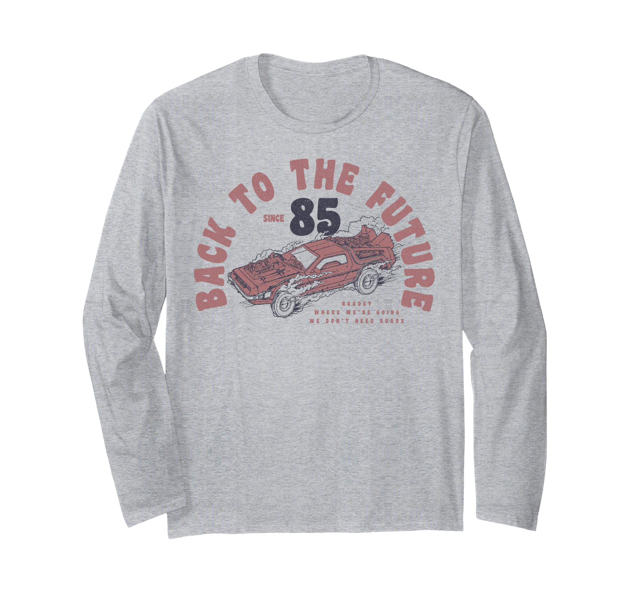 Back to the Future Vintage DeLorean Long Sleeve T-Shirt
Back to the Future Vintage DeLorean Long Sleeve T-Shirt